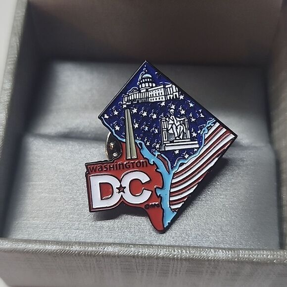Washington DC Pin Brooch - Picture 1 of 2